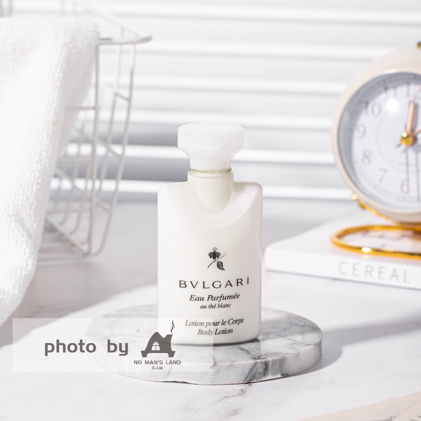BVLGARI Shampoo &amp; Conditioner &amp; Shower Gel &amp; Body Lotion Bundle White Tea 40ML Each