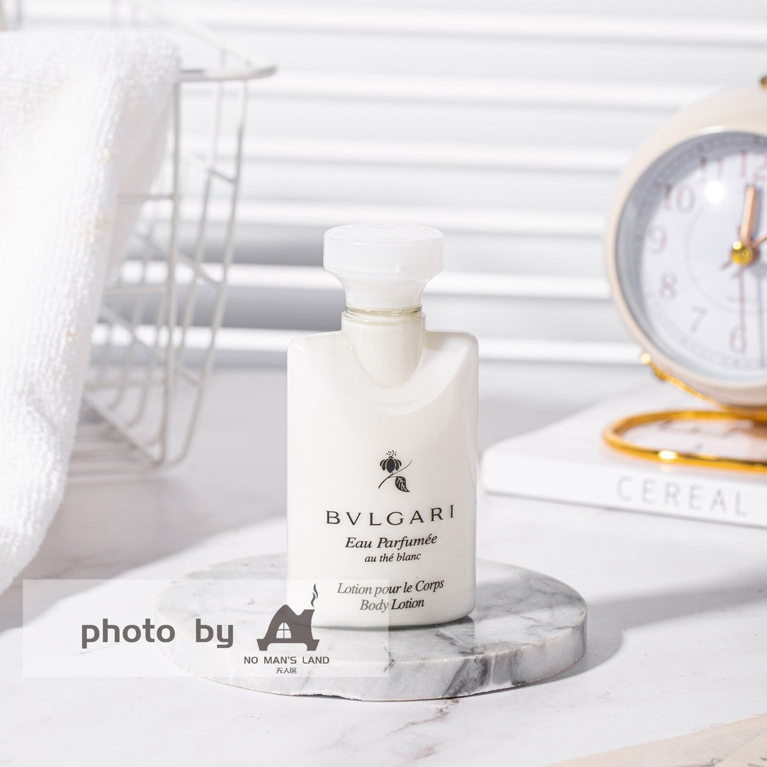 BVLGARI Shampoo &amp; Conditioner &amp; Shower Gel &amp; Body Lotion Bundle White Tea 40ML Each