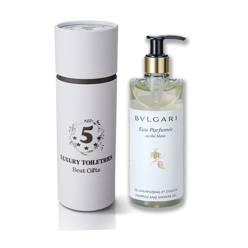 BVLGARI Shampoo &amp; Conditioner &amp; Body Lotion &amp; Shower Gel &amp; Hand Wash &amp; Hand Lotion White Tea 300ML