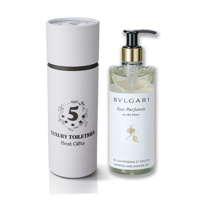 BVLGARI Shampoo &amp; Conditioner &amp; Body Lotion &amp; Shower Gel &amp; Hand Wash &amp; Hand Lotion White Tea 300ML