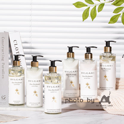 BVLGARI Shampoo &amp; Conditioner &amp; Body Lotion &amp; Shower Gel &amp; Hand Wash &amp; Hand Lotion White Tea 300ML