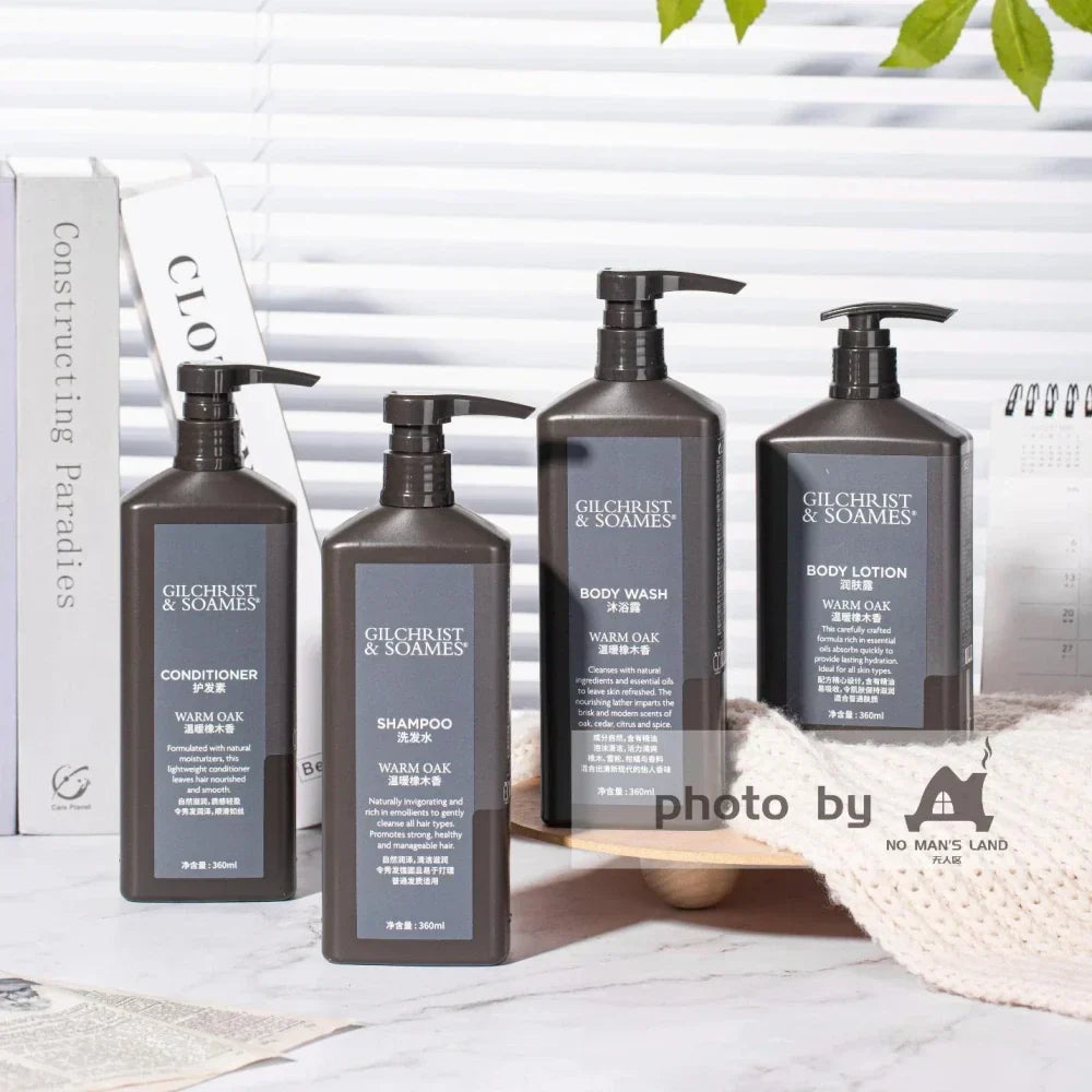 Sheraton Hotel Shampoo &amp; Conditioner &amp; Shower Gel &amp; Body Lotion 360ML | GILCHRIST &amp; SOAMES