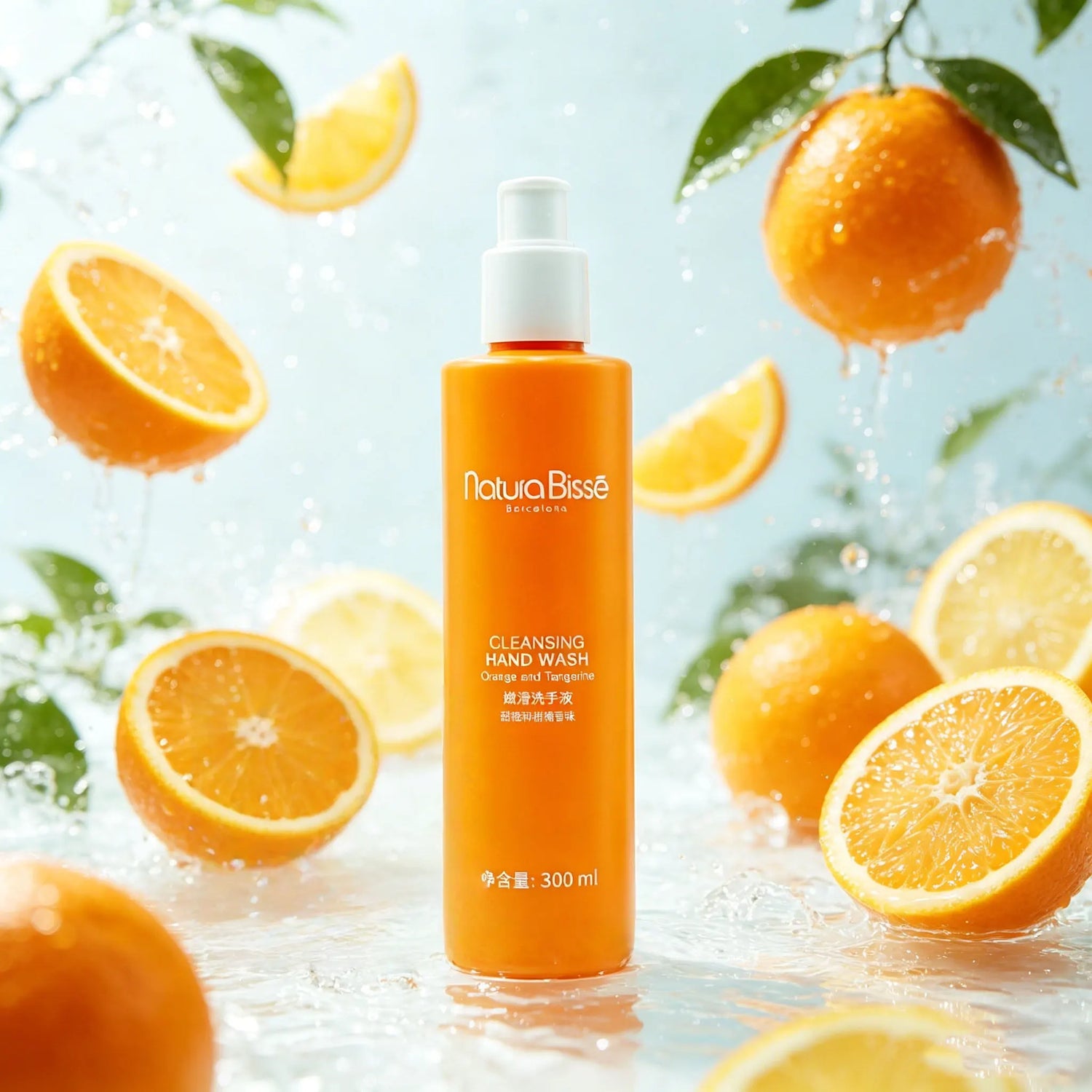 Natura Bisse Shampoo or Shower Gel or Conditioner or Body Lotion or Hand Wash Orange Scent 300ML