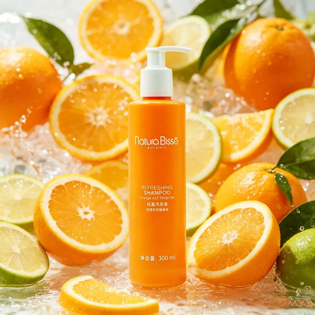 Natura Bisse Shampoo or Shower Gel or Conditioner or Body Lotion or Hand Wash Orange Scent 300ML