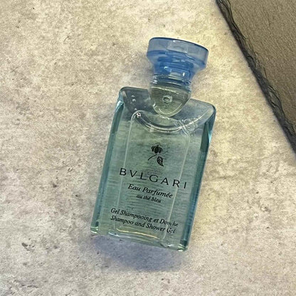 Bvlgari Eau Parfumee Blue Tea Shampoo &amp; Conditioner &amp; Body Lotion &amp; Shower Gel 40ml